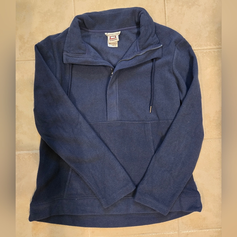 Avalanche navy half zip pullover size large